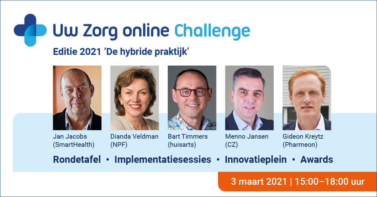 3 maart 2021 – Uw Zorg online Challenge - Pharmeon