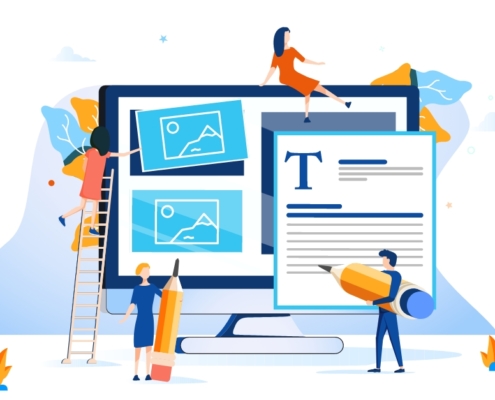 illustratie praktijkwebsite